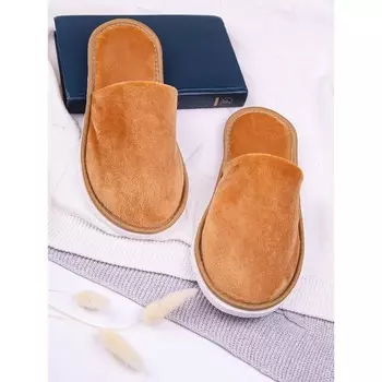 Тапочки женские Amaro home , размер 36-38, цвет песочный