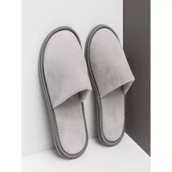 Тапочки женские Amaro home , размер 39-41, цвет серый