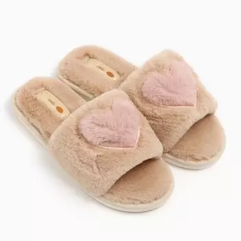 Тапочки женские бежевый размер 39/40