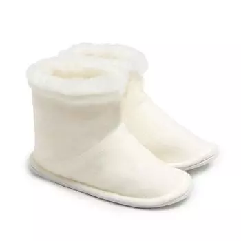 Тапочки женские, цвет белый, размер 37