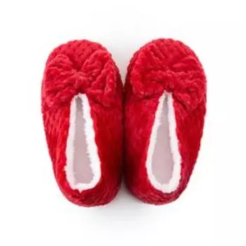 Тапочки женские, цвет бордовый, размер 36-37