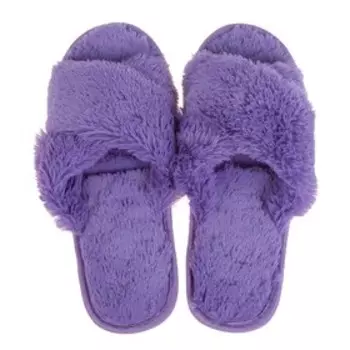 Тапочки женские цвет фиолетовый, размер 38-39