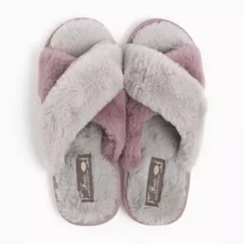 Тапочки женские, цвет фиолетовый, размер 39/40