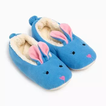 Тапочки женские, цвет голубой, размер 36