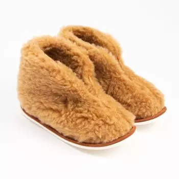 Тапочки женские, цвет коричневый, размер 36