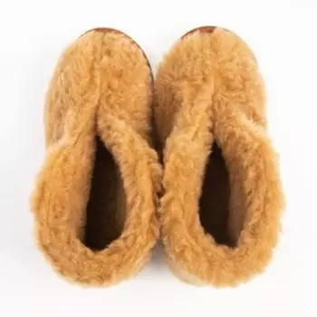 Тапочки женские, цвет коричневый, размер 40