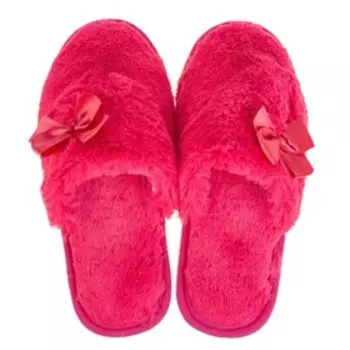 Тапочки женские цвет малина, размер 36-37