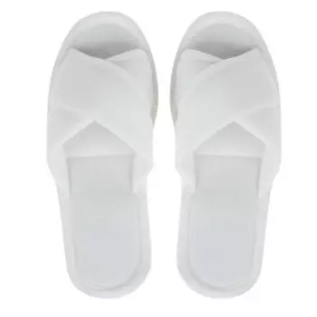 Тапочки женские цвет молочный, размер 35