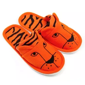 Тапочки женские, цвет оранжевый, размер 39