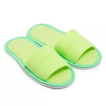Тапочки женские, цвет салатовый, размер 39-41