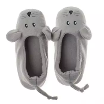 Тапочки женские цвет серый, размер 38