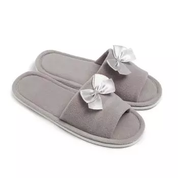 Тапочки женские, цвет серый, размер 38-39