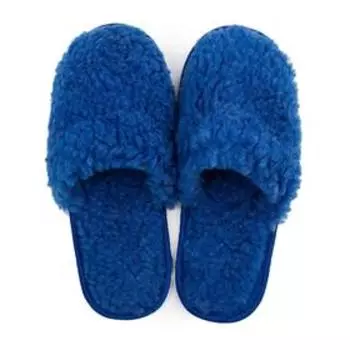 Тапочки женские, цвет синий, размер 35