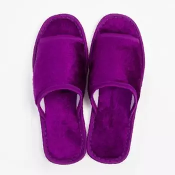 Тапочки женские, цвет сиреневый, размер 37