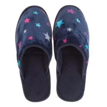 Тапочки женские цвет тёмно-синий, размер 36-37