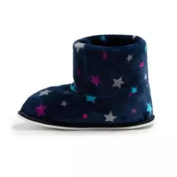 Тапочки женские, цвет тёмно-синий звезды, размер 37