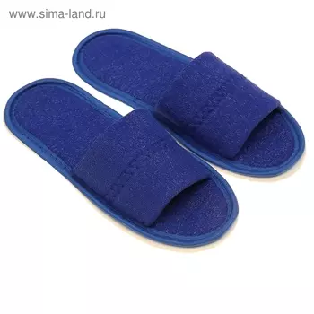 Тапочки женские, цвет васильковый, размер 39-41