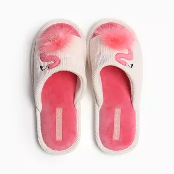 Тапочки женские открытые, размер 36/37