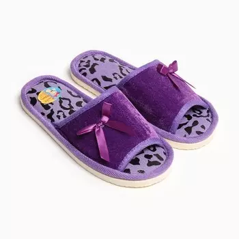 Тапочки женские открытые, размер 36/37