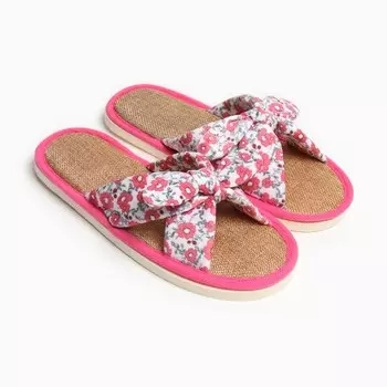 Тапочки женские открытые, размер 38/39