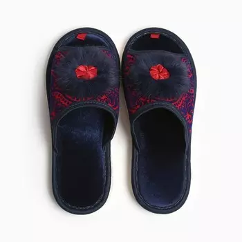 Тапочки женские открытые, размер 39