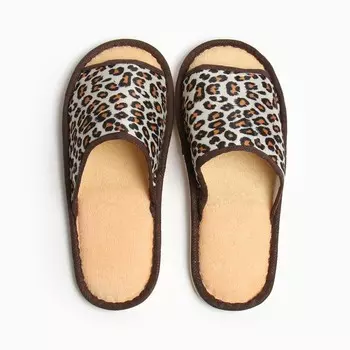 Тапочки женские открытые, размер 40/41