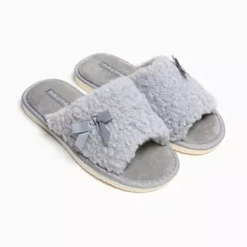 Тапочки женские открытые, размер 40/41