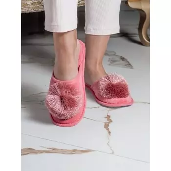 Тапочки женские, размер 39-40, цвет розовый