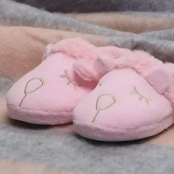 Тапочки женские, размер 40, цвет розовый