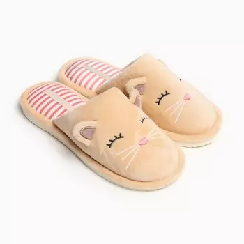 Тапочки женские закрытые, размер 38/39