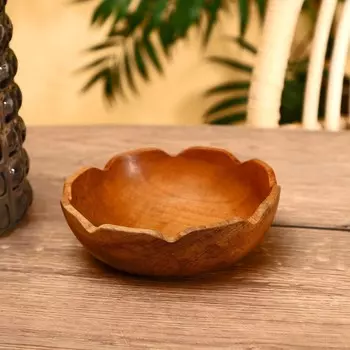 Тарелка, 17175 см, тиковое дерево