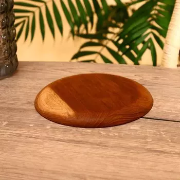 Тарелка, 20202 см, тиковое дерево