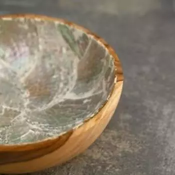 Тарелка "Буди" 13х13х4,5 см дерево