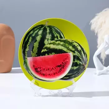 Тарелка декоративная «Арбузики», настенная, D = 17,5 см