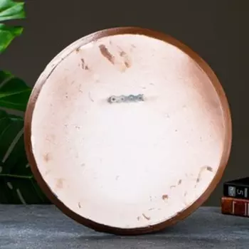 Тарелка декоративная "Девушка" бронза, 36х4см