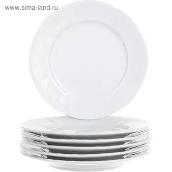 Тарелка десертная Bernadotte, недекорированная, 17 см