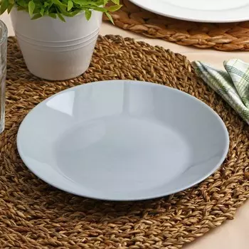 Тарелка десертная Lillie Granit, d=18 см, цвет серый