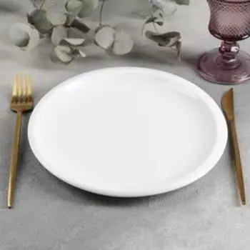 Тарелка фарфоровая десертная Teona, d=24 см