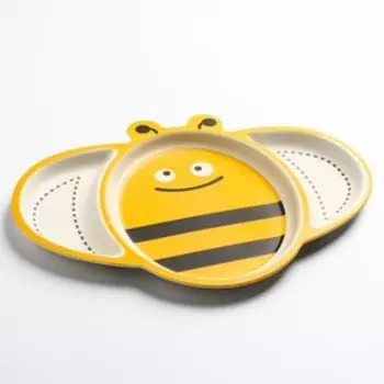 Тарелка детская «Пчелка», бамбук