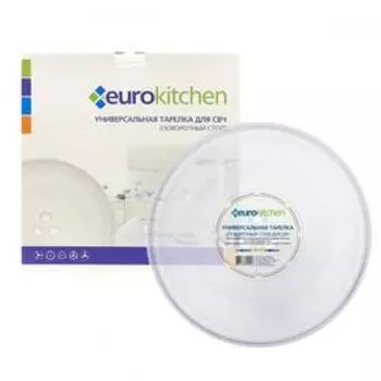 Тарелка для микроволновой печи Euro Kitchen Eur N-07, диаметр 255 мм
