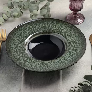 Тарелка для пасты Verde notte, 500 мл, d=31 см