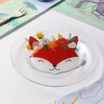 Тарелка Доляна «Лисёнок», d=20 см