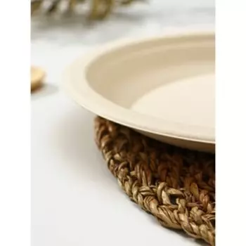 Тарелка Ecolife, d=18 см, сахарный тростник