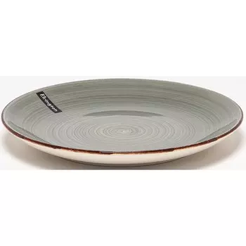 Тарелка Elrington «Аэрограф. Светлый графит», d=19 см