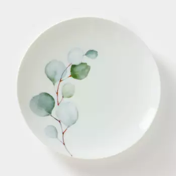 Тарелка фарфоровая «Аллея», d=20 см