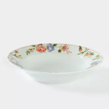 Тарелка фарфоровая «Тиффани», 500 мл, d=24 см