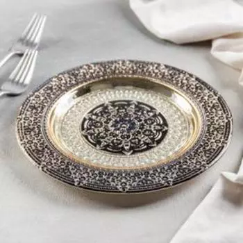 Тарелка «Фиалка», d=21 см