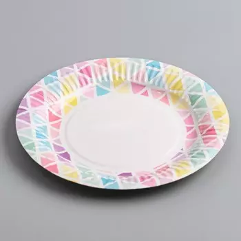 Тарелка "Геометрия" 18 см