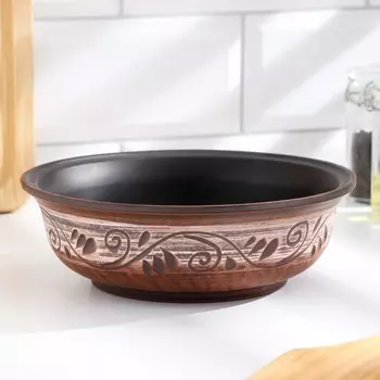 Тарелка глубокая 0.7 л, 61818 см, «Ангоб»