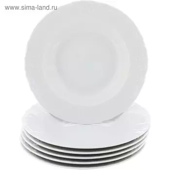 Тарелка глубокая Bernadotte, недекорированная, 23 см